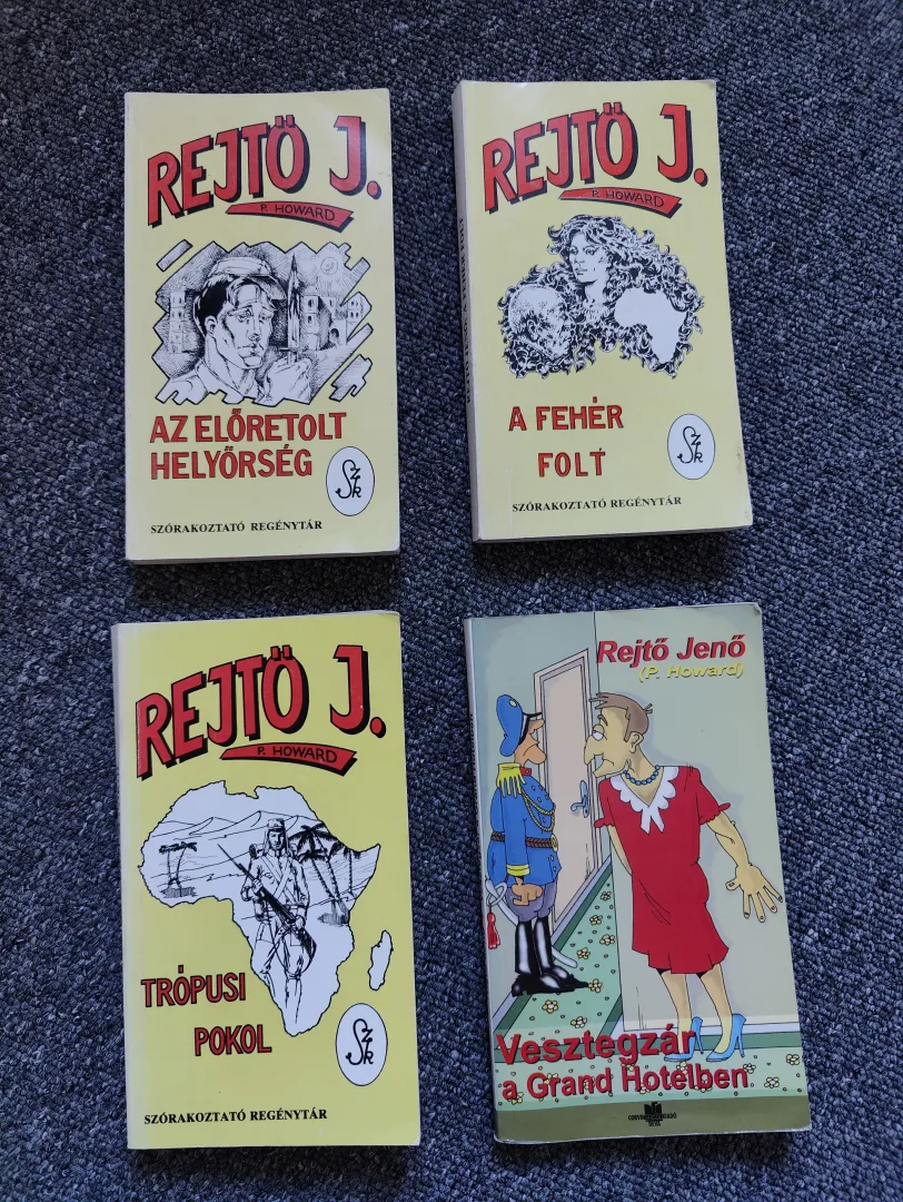 Rejtő Jenő könyvek 