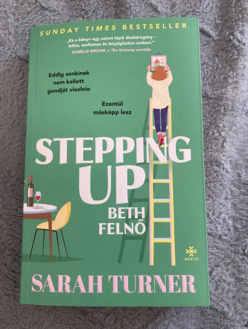 Stepping up Beth Felnő Sarah Turner bestseller könyv 